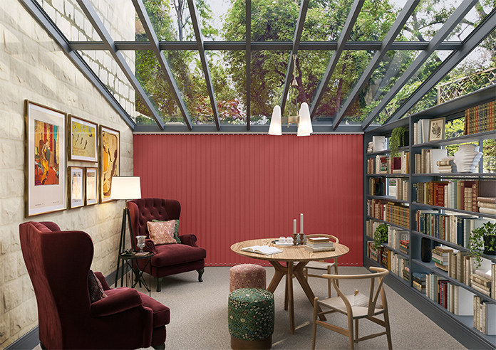 Trinity (Blackout), Garnet - Vertical Blind - Image 9
